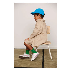 Mini Rodini - Recycled Fiber Ping Pong Hat | Blue