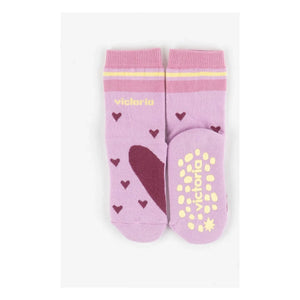 Victoria - Pink Heart Socks