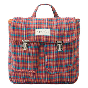 Apaches - Suji Checkered Backpack | Blue
