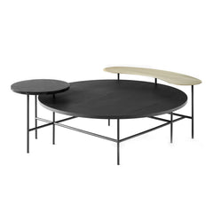 & Tradition - Palette JH25 Ash Brown Coffee Side Table, Jaime Hayon, 2018 | Black