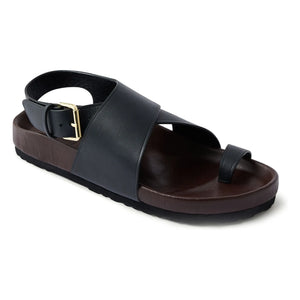 Soeur - Domani Leather Sandal | Black