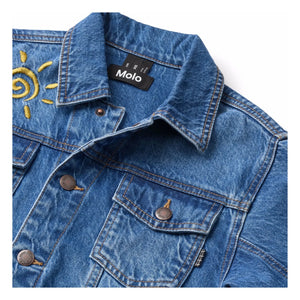 Molo - Honoré Soleil Denim Ceket | Mavi