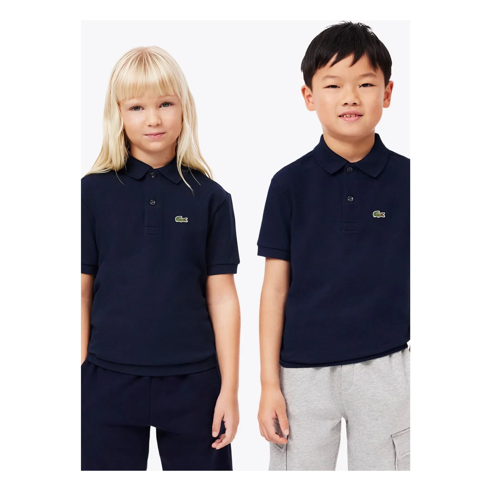 Lacoste - Navy Blue Polo Logo