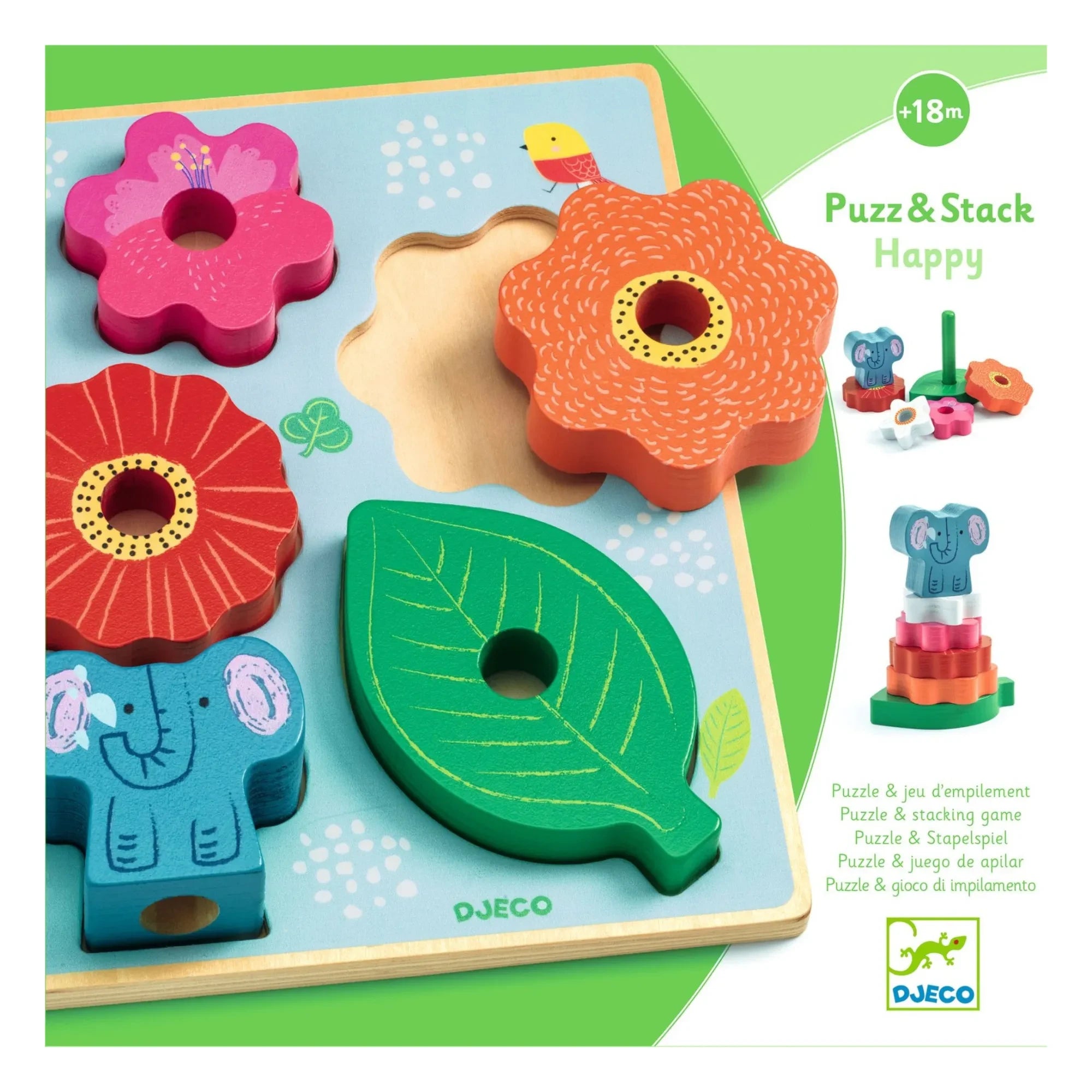 Djeco - Stack Happy 3D Puzzle