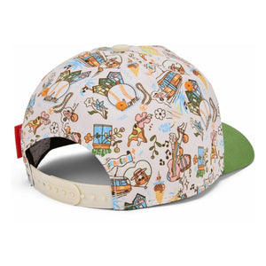Hello Hossy - San Francisco Curved Visor Hat Made from Recycled Fibers | Green