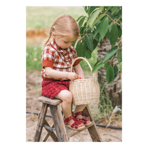 Petit Nord - Gry Sandal | Cherry Red