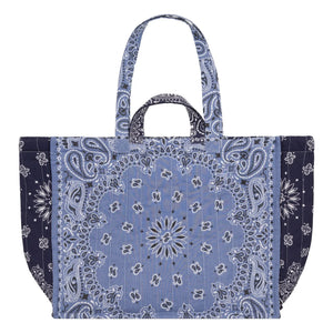 Call it by Your Name - Matelassé Love Maxi Bag | Blue