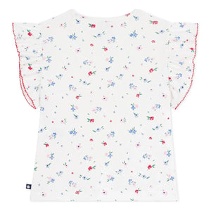 Petit Bateau - Ribbed T-Shirt | White