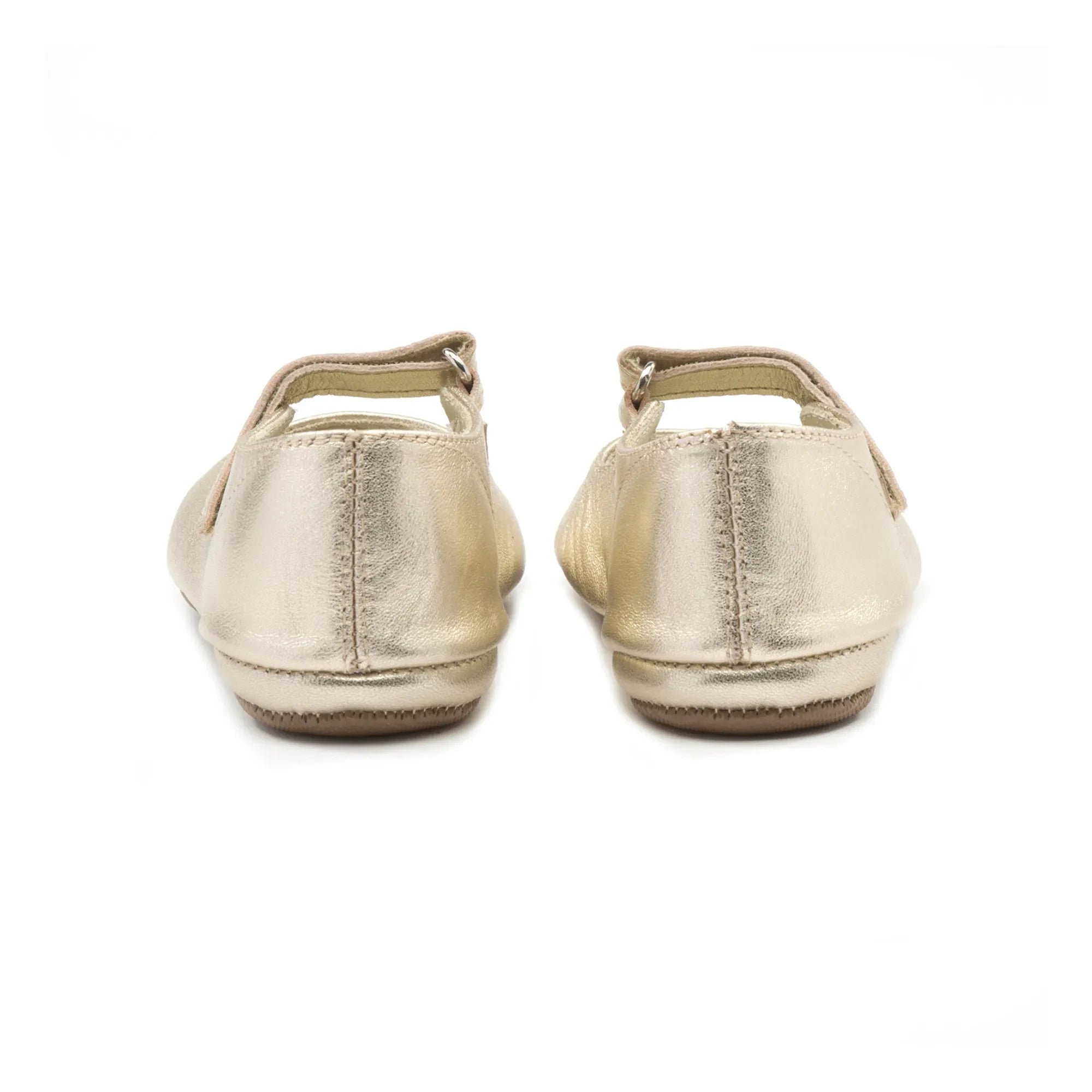 Pèpè - Patent Ballerina Flats | Gold
