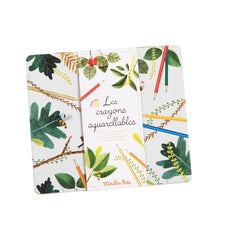 Moulin Roty - 24-Count Water-Soluble Lead Pencil Case