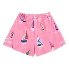 Maison Mangostan - Voiles Eponge Shorts | Pink