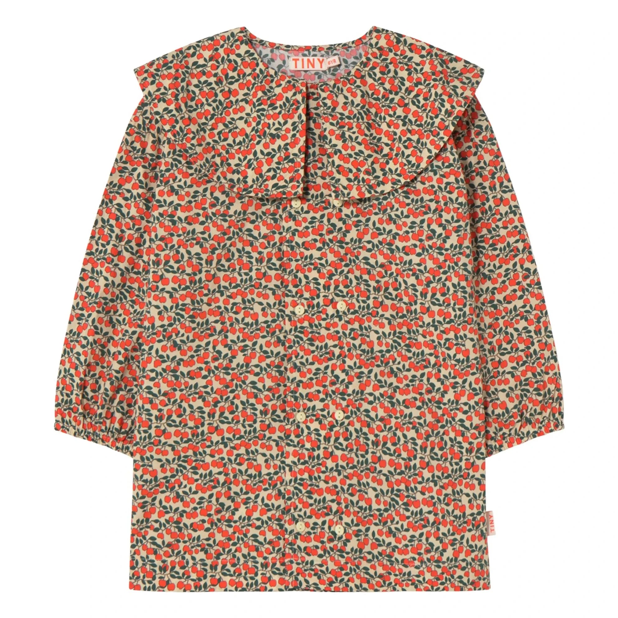 Tinycottons - Apple Poplin Dress | Beige