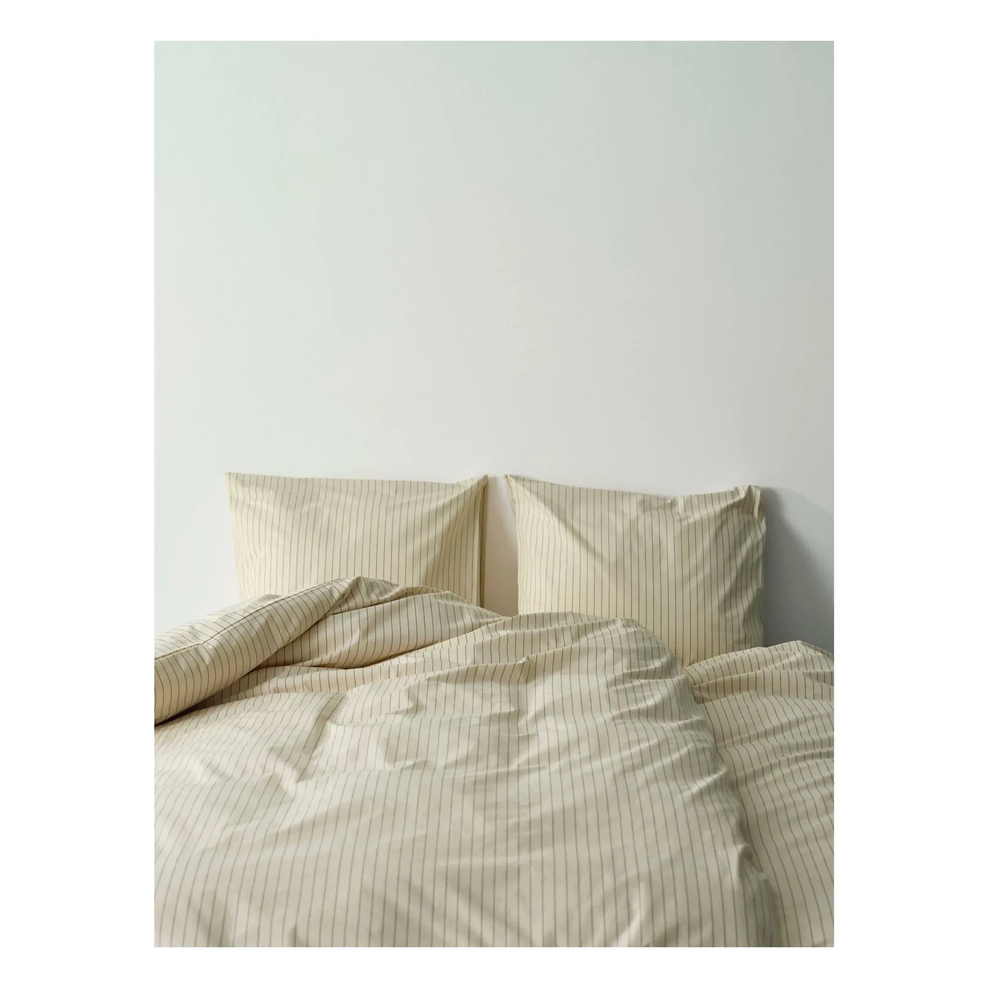 Hay - Fineline Duvet Cover | Ivory