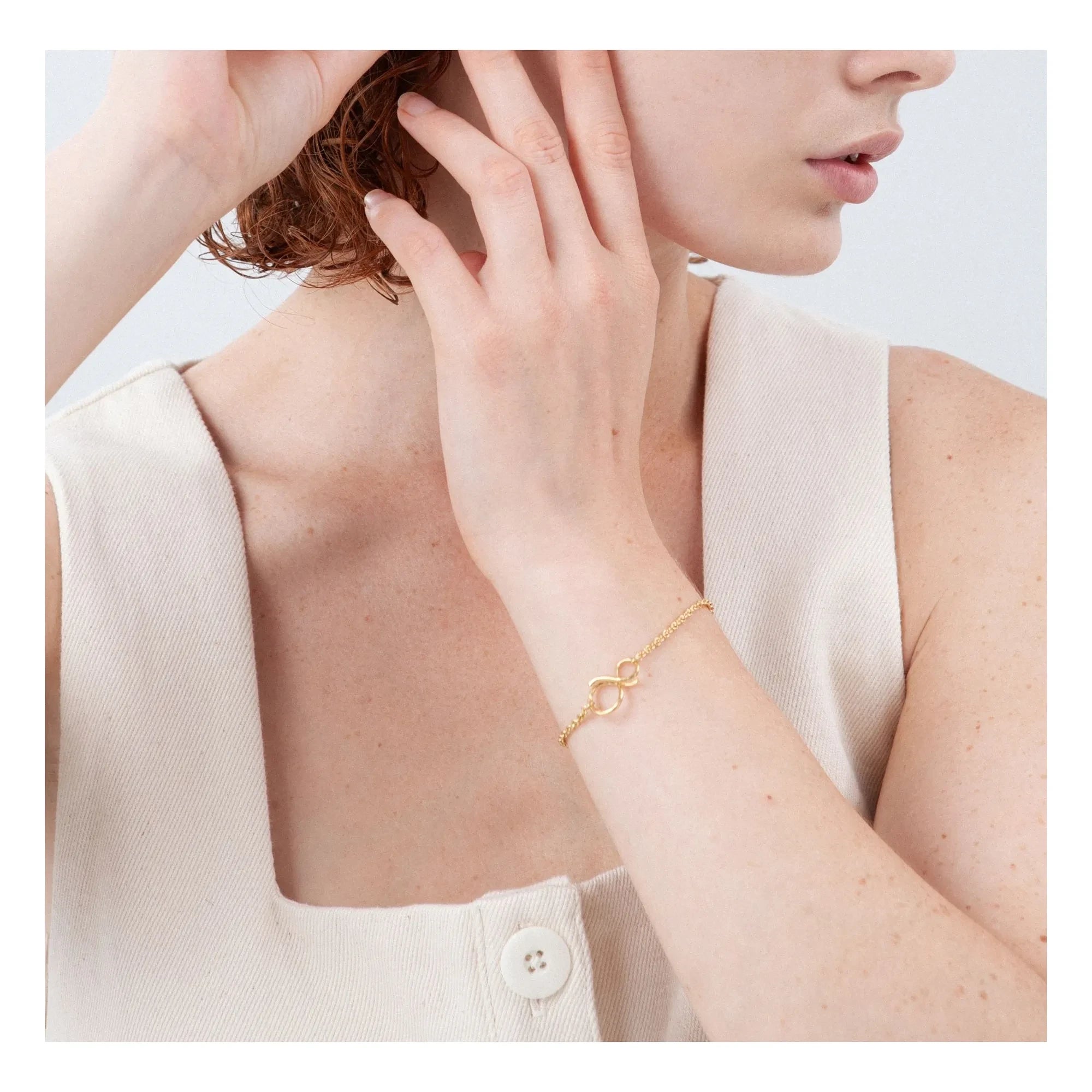 LAH - Mini Infini Vermeil Bracelet | Gold