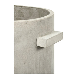 Serax - Oval beton saksı | Gri