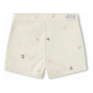 Molo - Short Amanda Coquillages Organic Cotton | Off-White