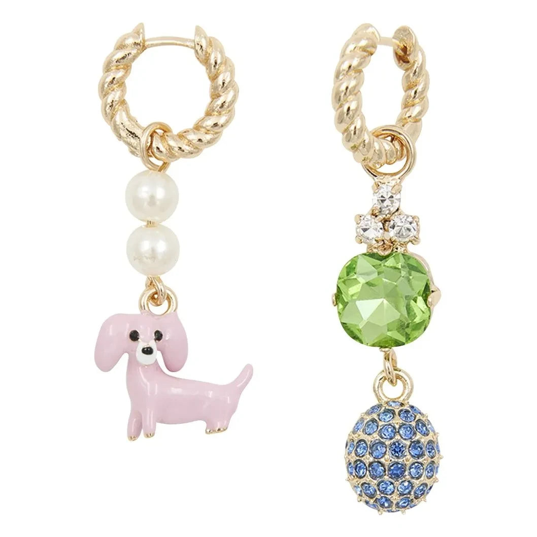 Essentiel Antwerp - Jerod Hoop Earrings | Pink