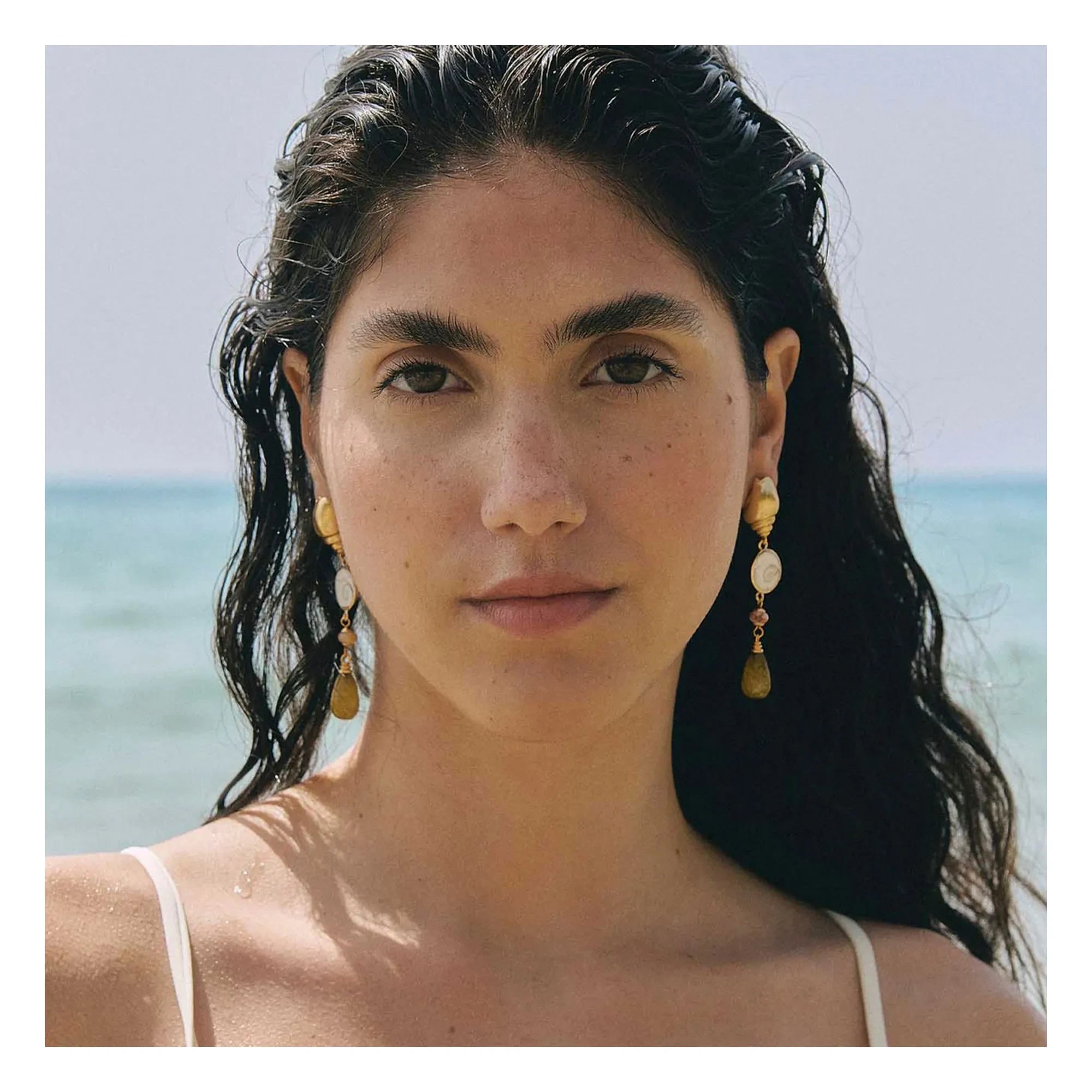 Alhaja - Caracola Earrings | Gold