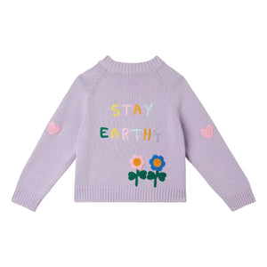 Stella McCartney Kids - Soleil Cardigan | Lilac