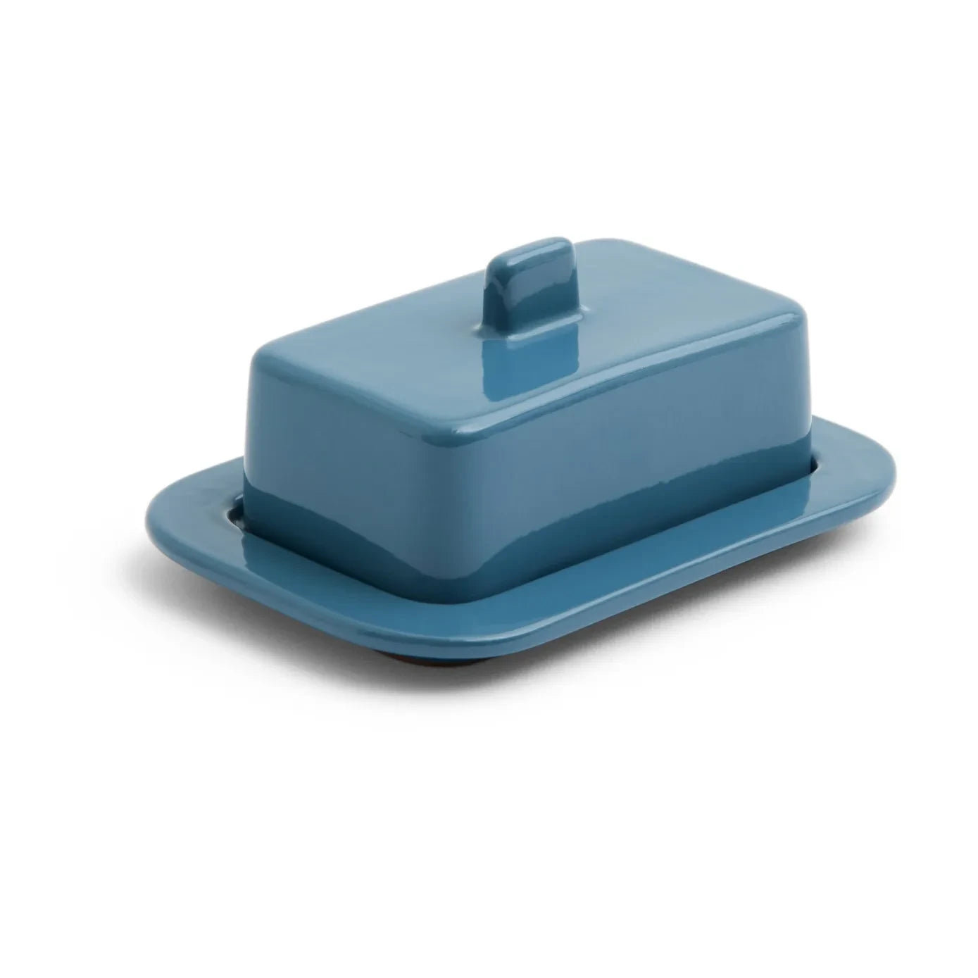 Hay - Barro Terracotta Butter Dish, Rui Pereira | Blue