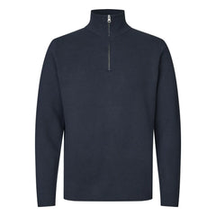 Samsoe Samsoe - Gunan Half-Zip Sweatshirt | Dark Blue
