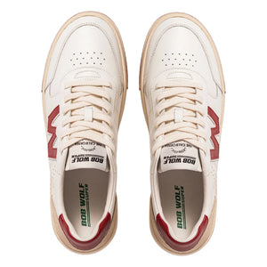 Bob Wolf - Legacy Deri ve Süet Sneakers | Kırmızı