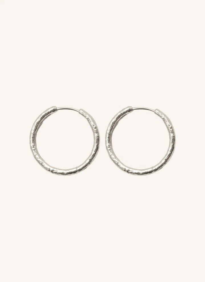 Alhaja - Creoles Flamenco L | Silver