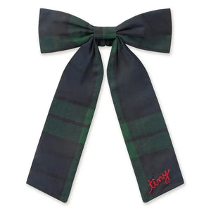 Tinycottons - Grilled Bow Hair Clip | Green