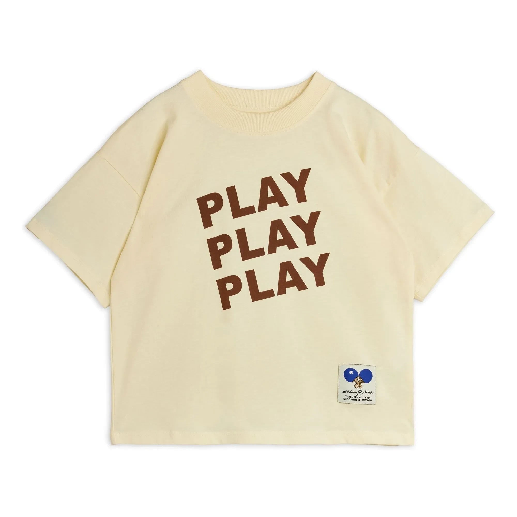 Mini Rodini - Play T-Shirt Organic Cotton | Off-White