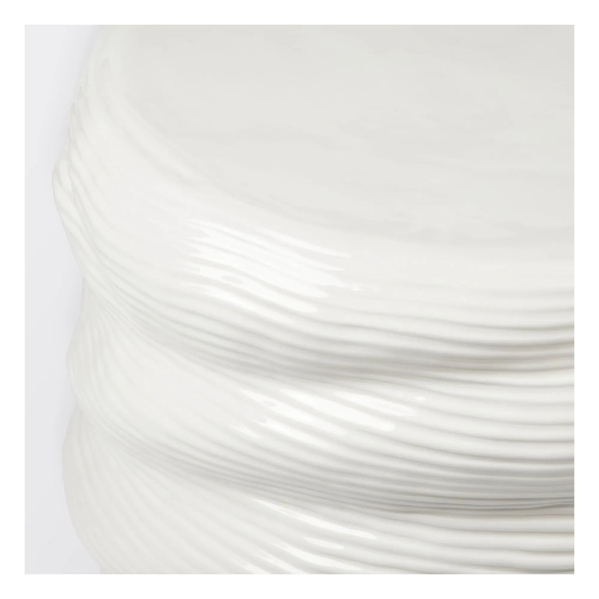 Broste Copenhagen - Earthenware Clay Side Table | Cream