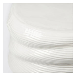 Broste Copenhagen - Earthenware Clay Side Table | Cream