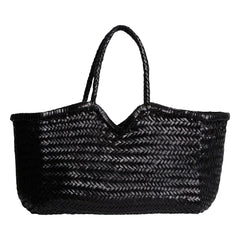 Vipera - Neruda Leather Tote Bag | Black