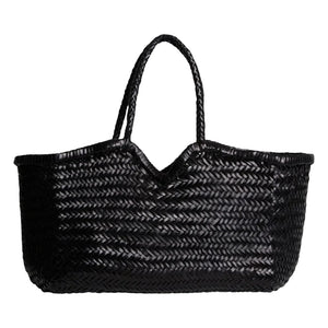 Vipera - Neruda Leather Tote Bag | Black