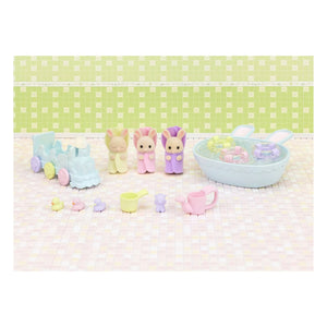 Sylvanian Families - Lapin Triplets Cream and Bath Accessories