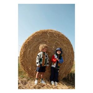 Liewood - Noam Recycled Fiber Fleece Coat | Ecru