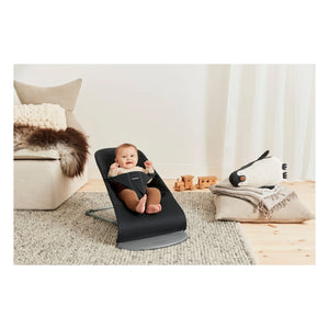 BabyBjörn - Quilted Cotton Bliss Lounger | Black