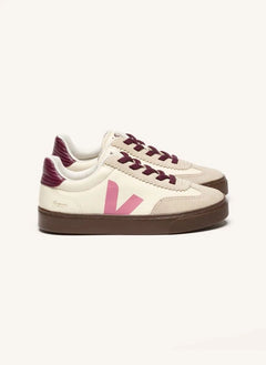 Veja - Small Volley Leather Sneakers - Veja x Bonpoint | Pink