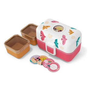 Monbento - Lunch Box MB Tresor Oiseaux | Pink