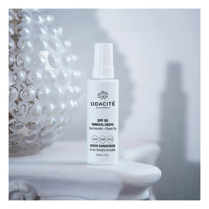 Odacité - Mineral Damlalar Şeffaf Güneş Kremi SPF50 - 30 ml