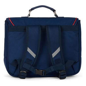 Caramel & Cie - Velvet Cherry Small Handbag | Navy Blue
