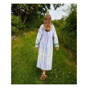 SISSEL EDELBO - Elisabeth Striped Dress | Blue
