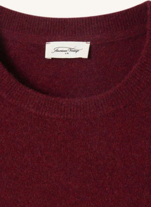 American Vintage - Raxow Wool Sweater | Garnet