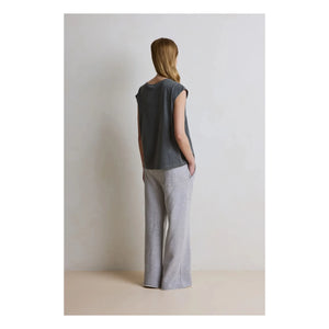 Hod - Juliena Cotton Tank Top | Carbon