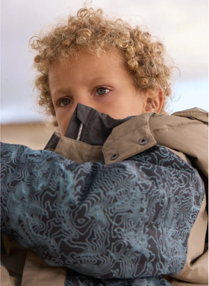 Wheat - Sneen Ski Jacket Made from Recycled Fibers | Sand