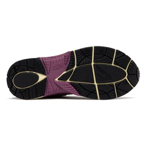 Autry - Basket Hyperway Low Bicolore Süet | Mor