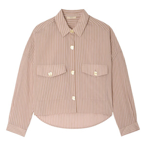 Sessùn - Balanca Striped Shirt | Rosewood