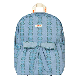 Tinycottons - Denim Floral Backpack | Blue