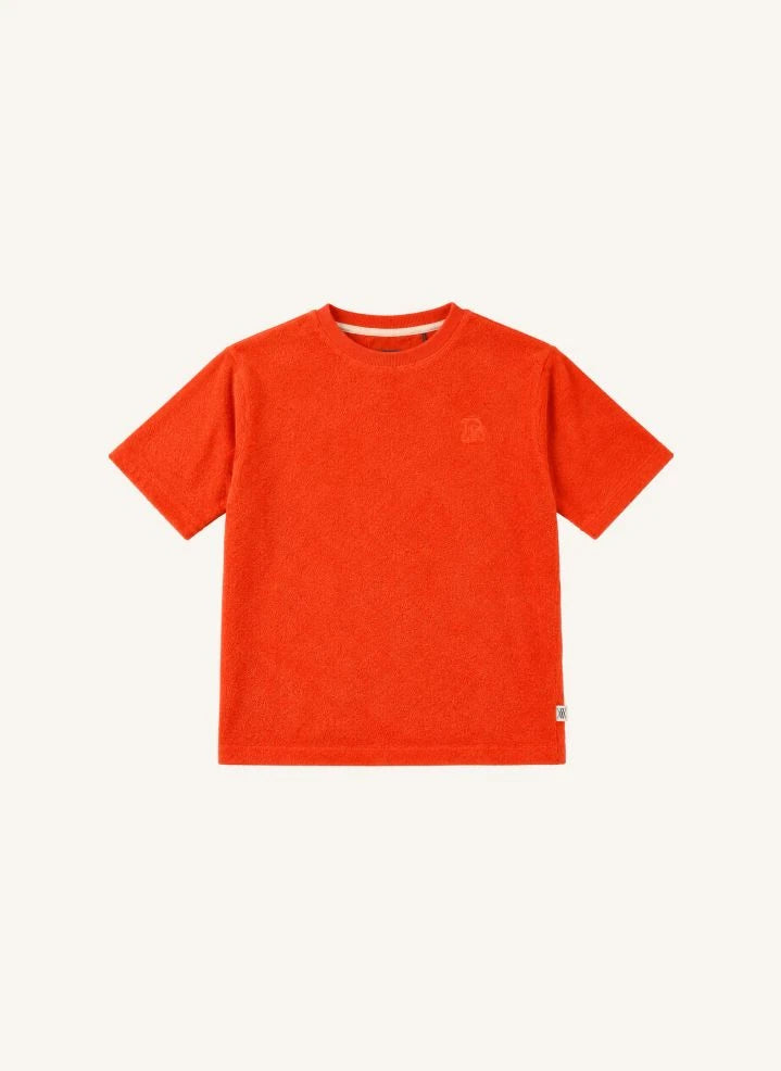 Repose AMS - Organic Cotton Sleeveless Sweater | Orange