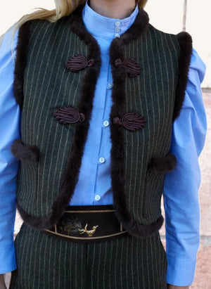 Maria de la Orden - Vienna Wool Jacket | Taupe Brown