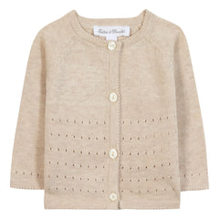 Tartine et Chocolat - Chiné Cardigan | Beige